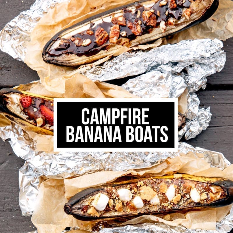 Campfire Banana Boats