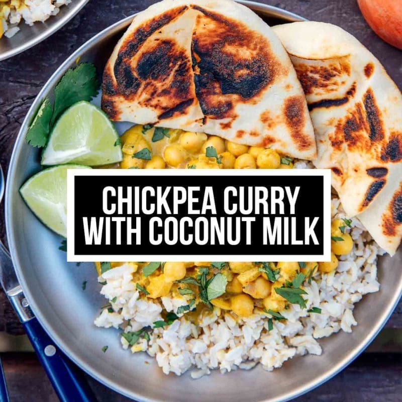 Chickpea Curry With Coconut Milk
