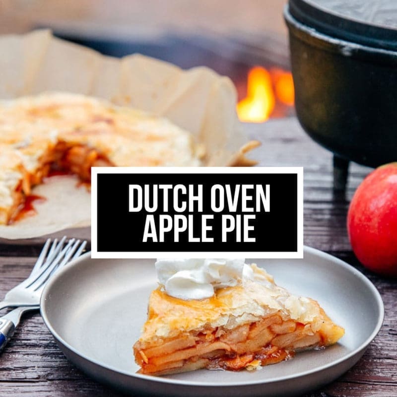 Dutch Oven Apple Pie
