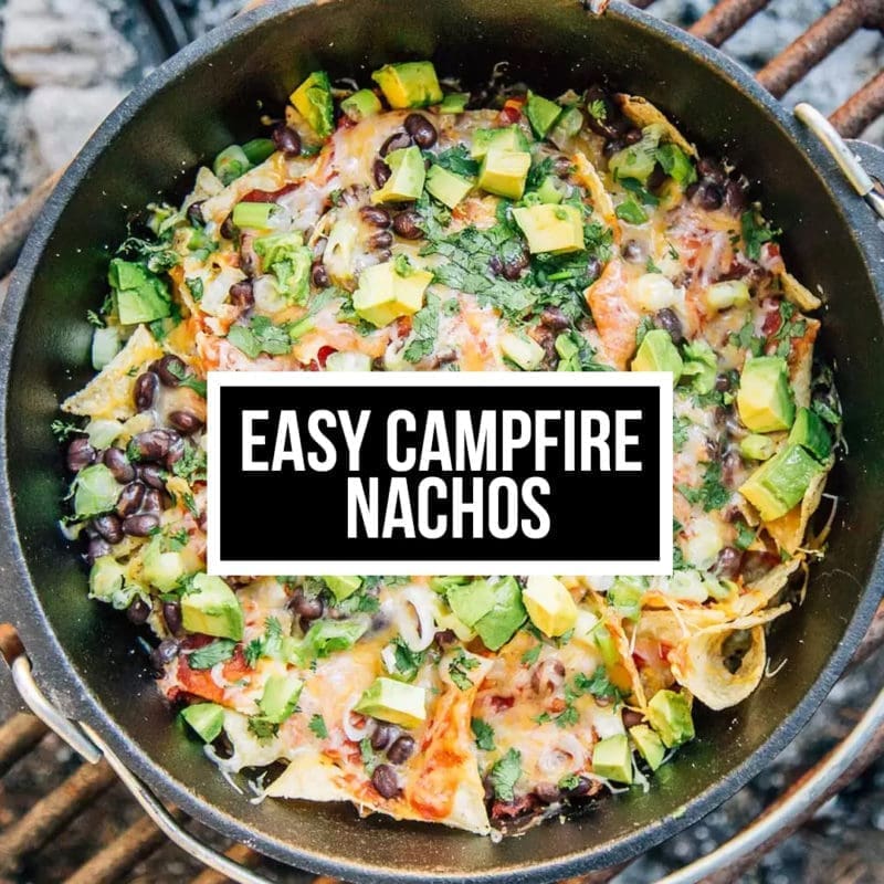 Easy Campfire Nachos