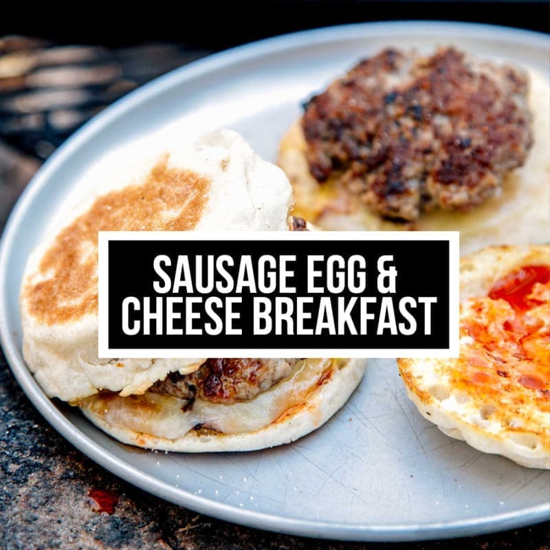 Sausage Egg & Cheese Breakfast Sandwiches