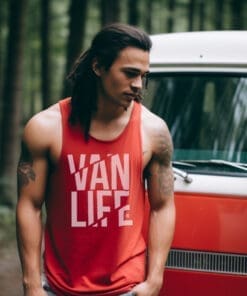 Van Life Cracks Tank Top