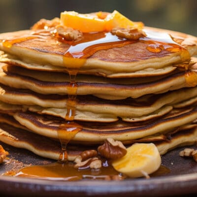 Banana Bread Pancakes Camp Recipe