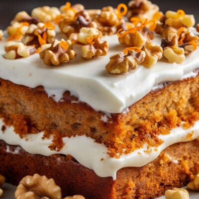 Carrot Cake with Pineapple and Coconut Recipe