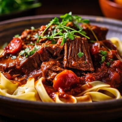 Slow Cooked Beef CheekRagù Recipe