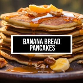 Banana Bread Pancakes Camp Recipe