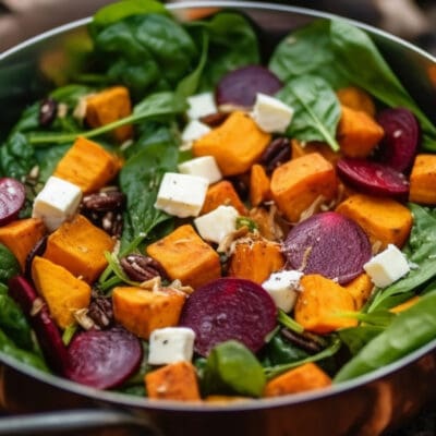 Pumpkin and Beetroot Salad Recipe