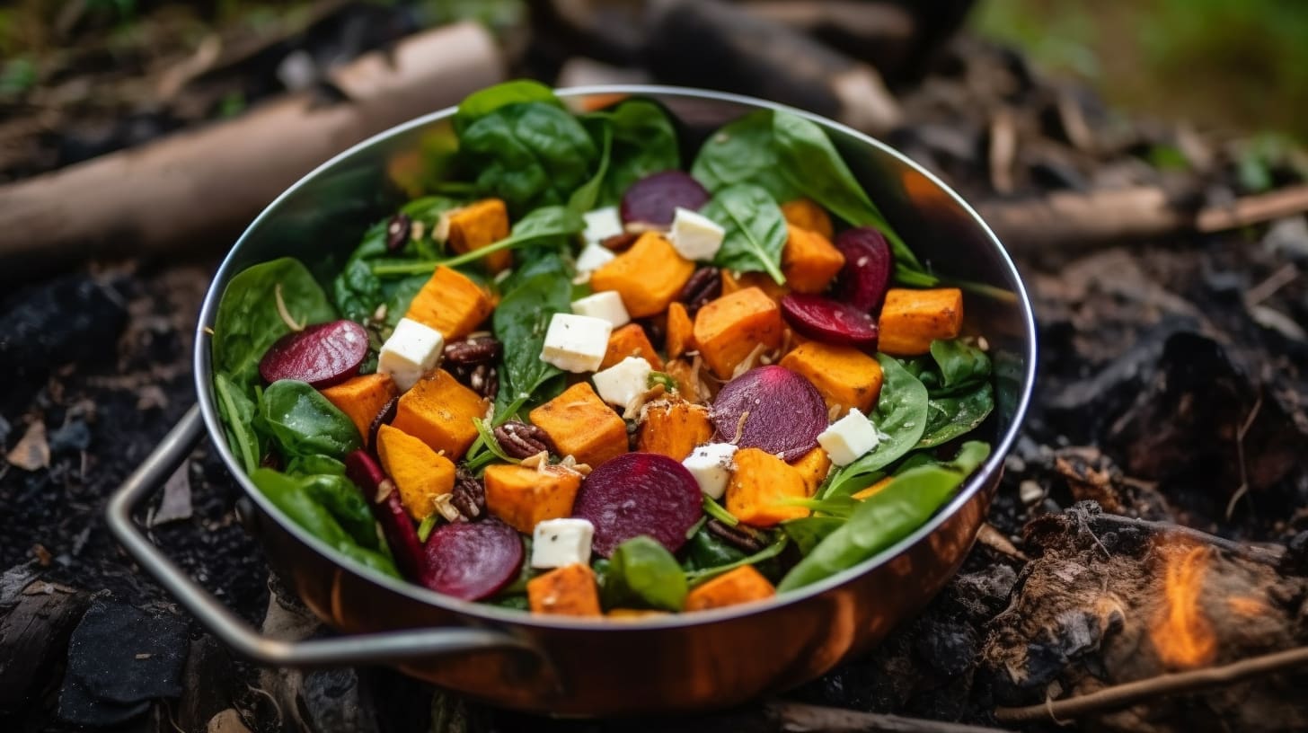Pumpkin and Beetroot Salad Recipe