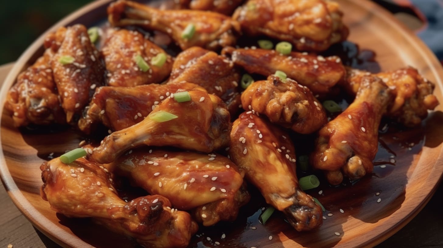 Honey Garlic Chicken Wings