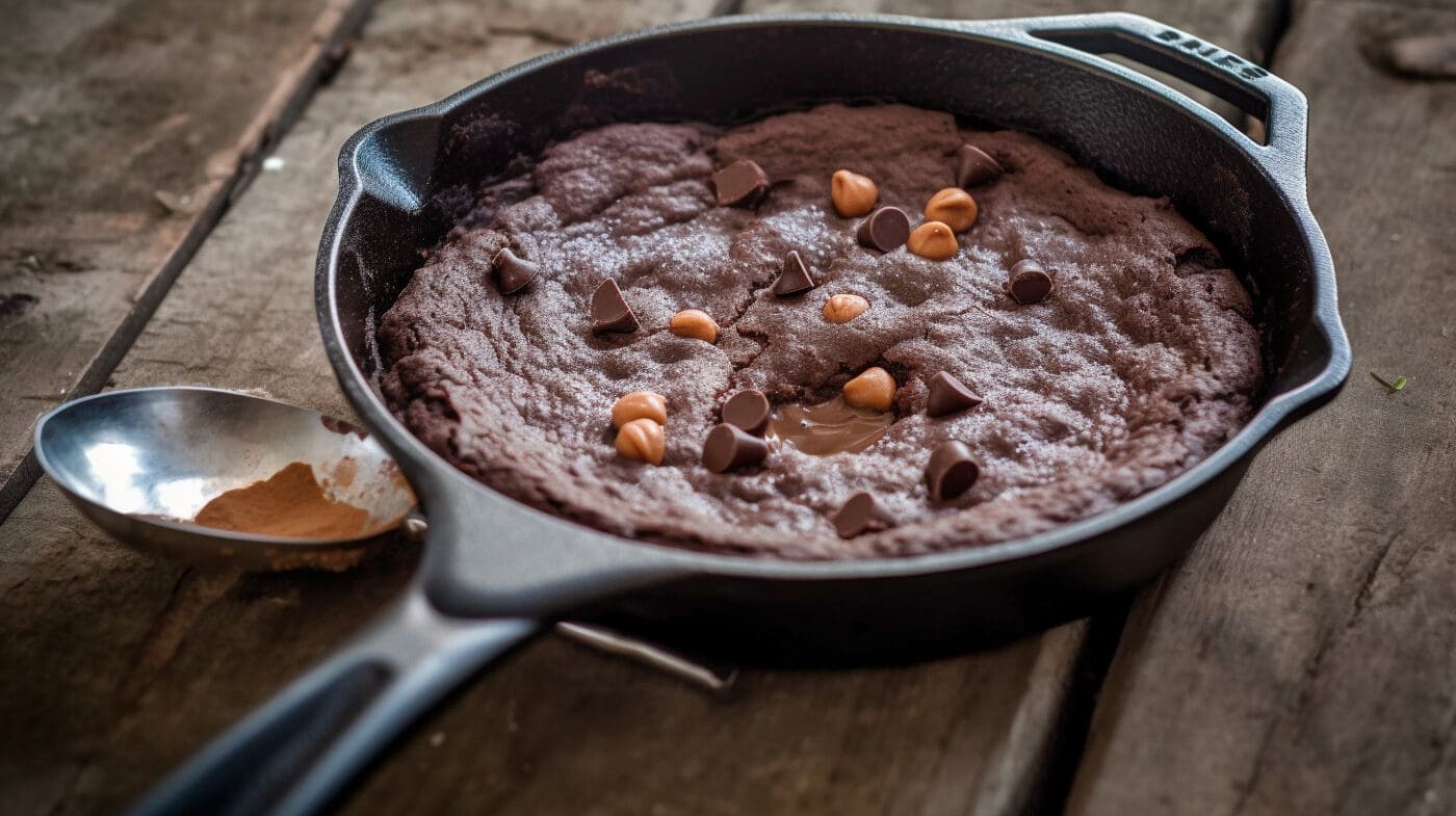 Skillet Chocolate Brownie