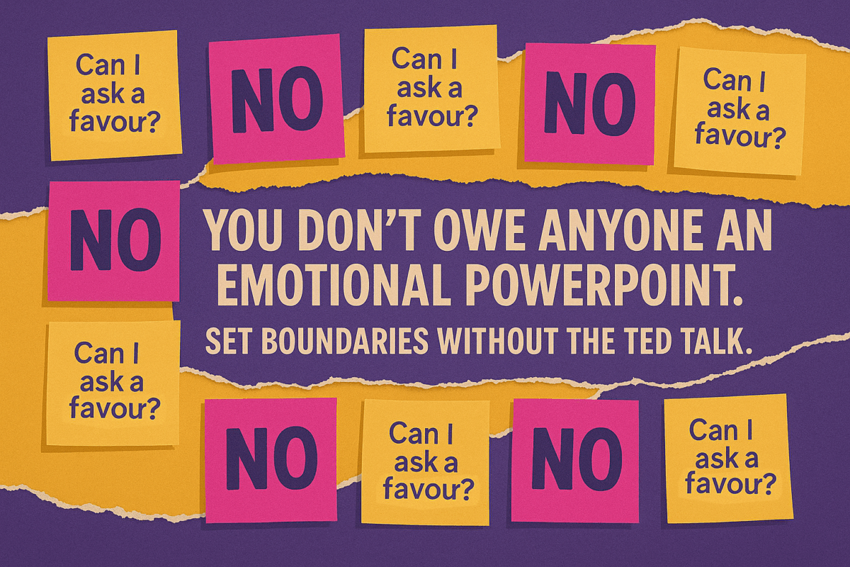 How to Set Emotional Boundaries (Without Explaining Yourself)
