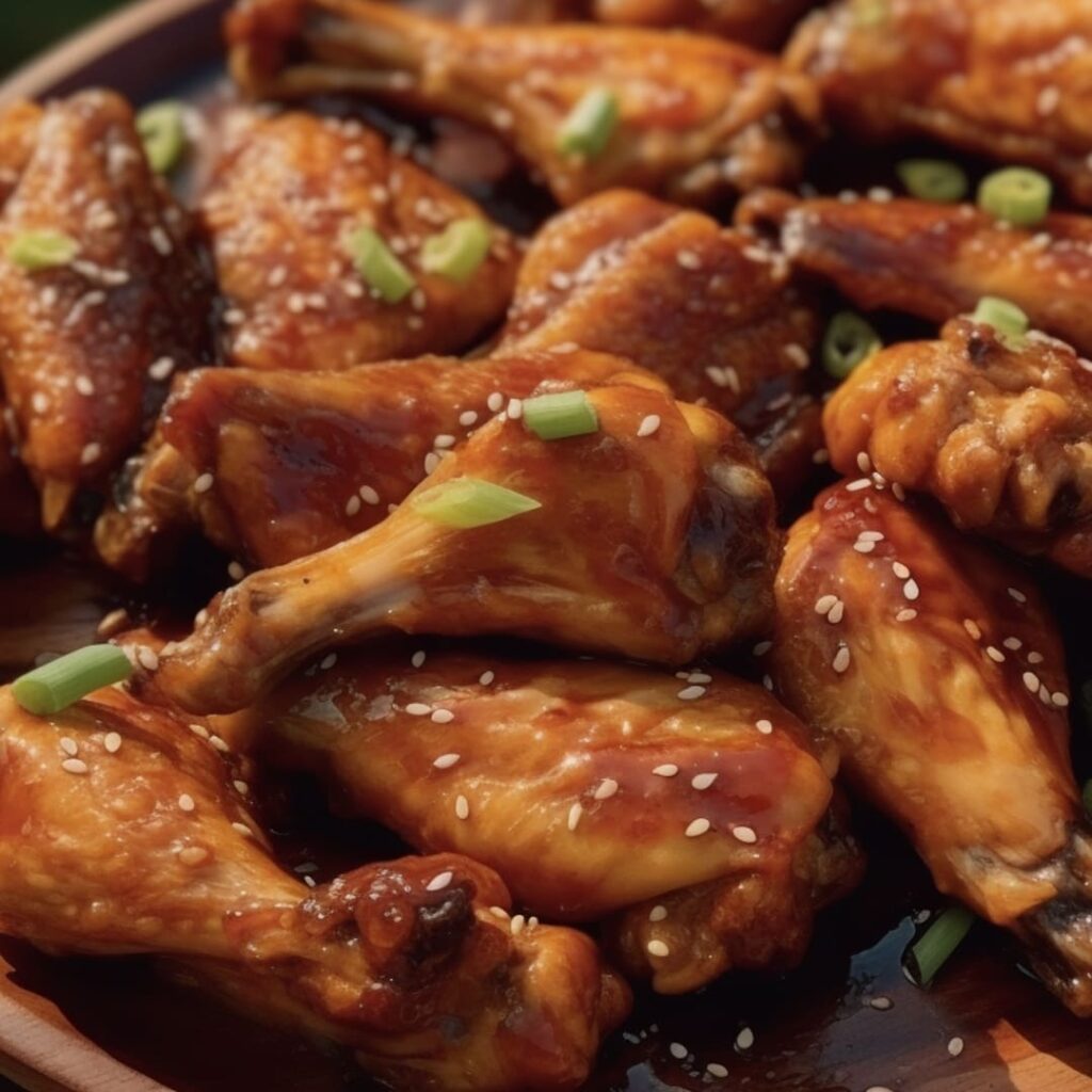 Honey Garlic Chicken Wings