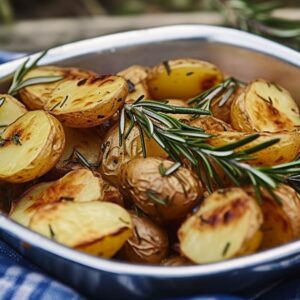 Crispy Roasted Potatoes with Rosemary