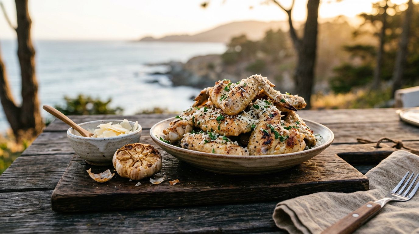 Garlic Parmesan Wings